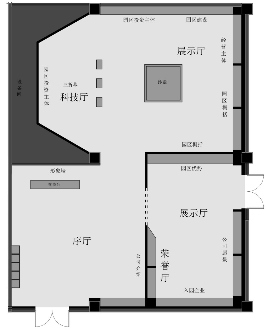 數(shù)字化展廳設(shè)計